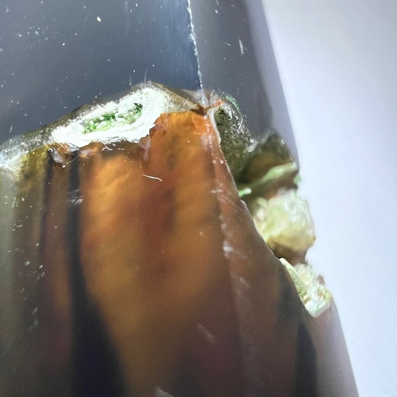 UV Reactive Volcano Agate Crystal Tower | Meditation or Collector's Decor - Picture 10 of 15